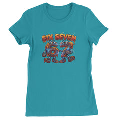 67 Lava Lightning Six Seven Meme Womens T-shirt Surf