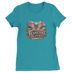 Forever Our Tennessee Butterfly Dolly Womens T-shirt Surf