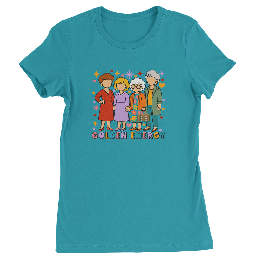 Golden Forever Golden Girls Womens T-shirt Surf