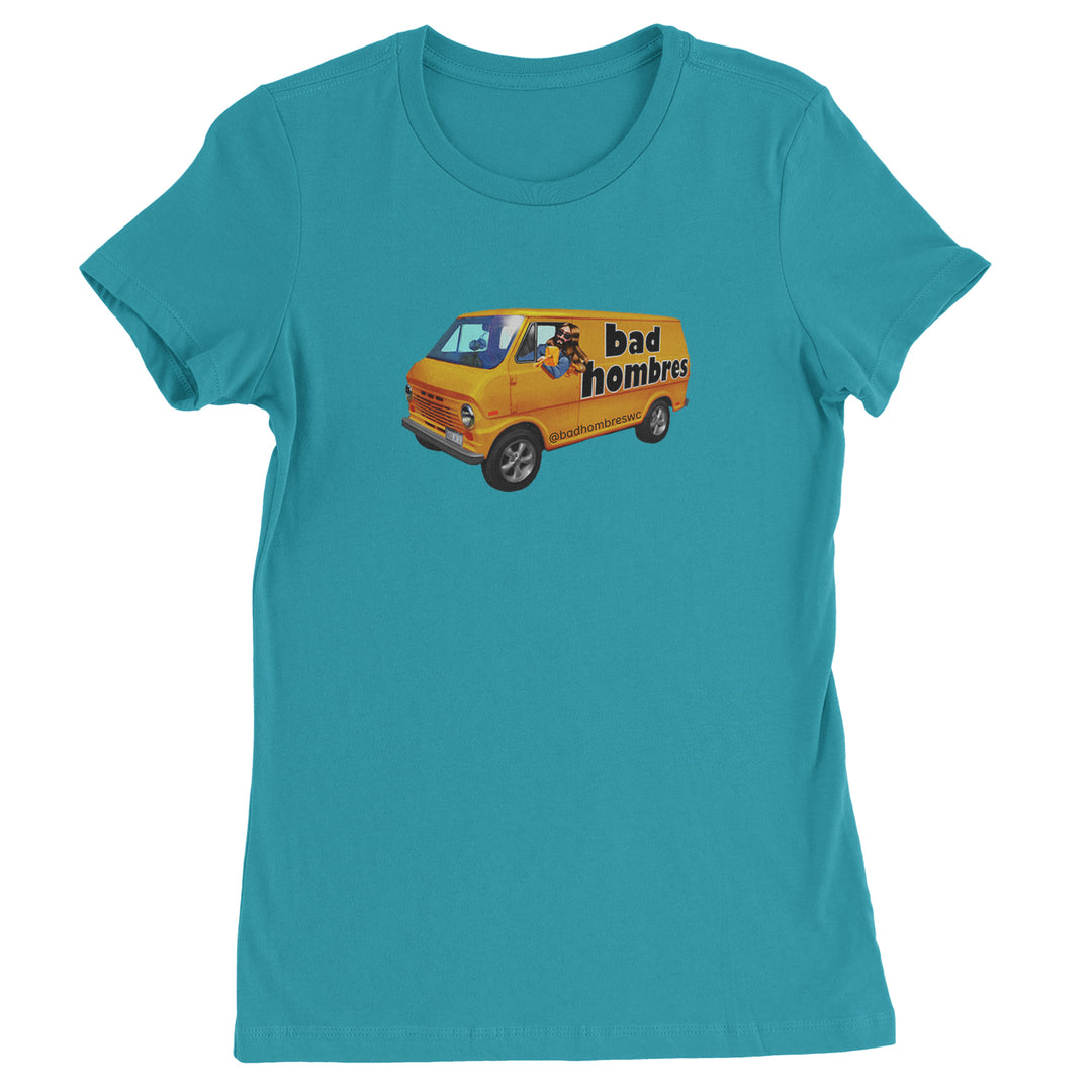 Bad Hombres Van West Chester Band Womens T-shirt Surf