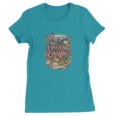 I Will Always Love You Dolly Womens T-shirt Surf