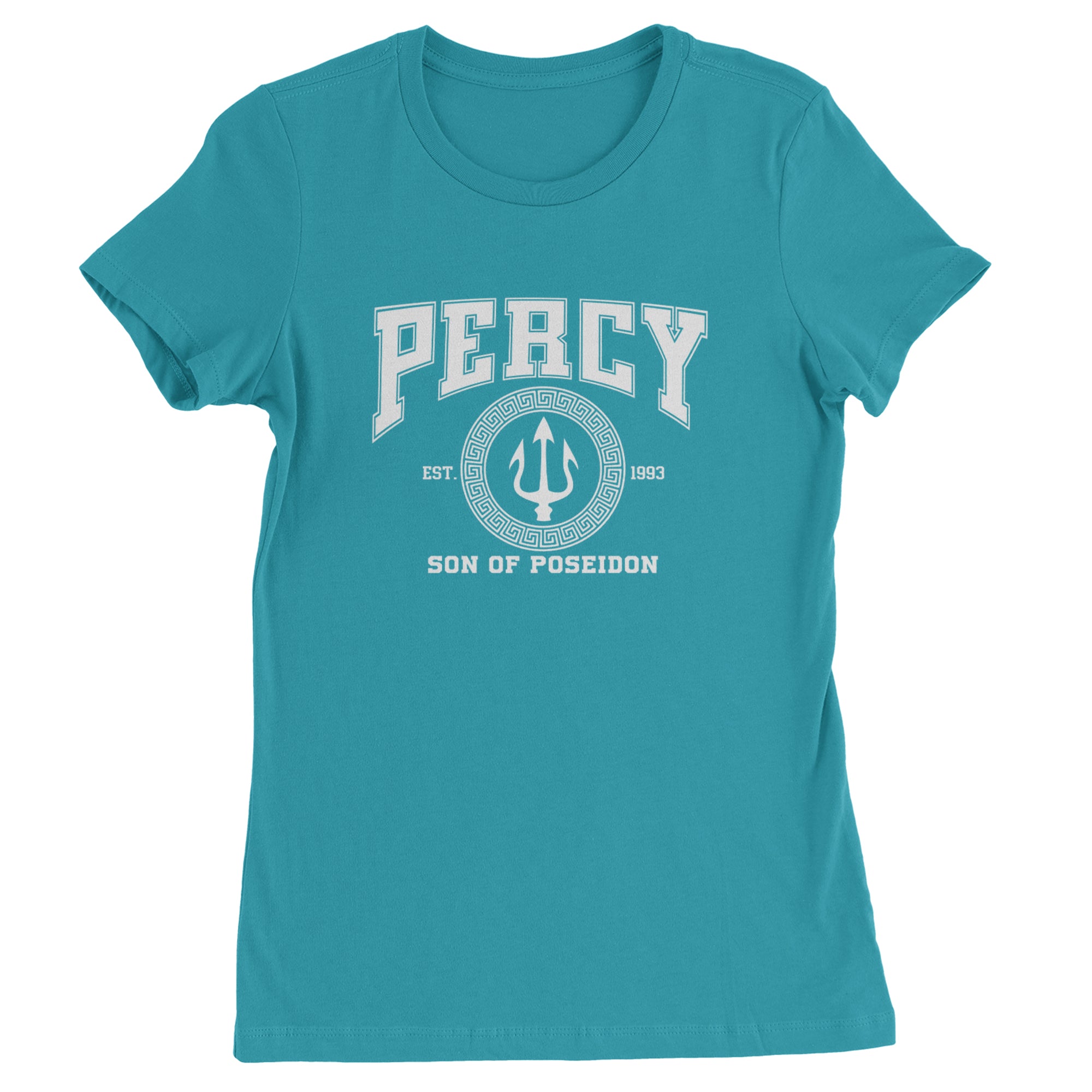 Percy Son Of Poseidon Sea God Womens T-shirt Surf