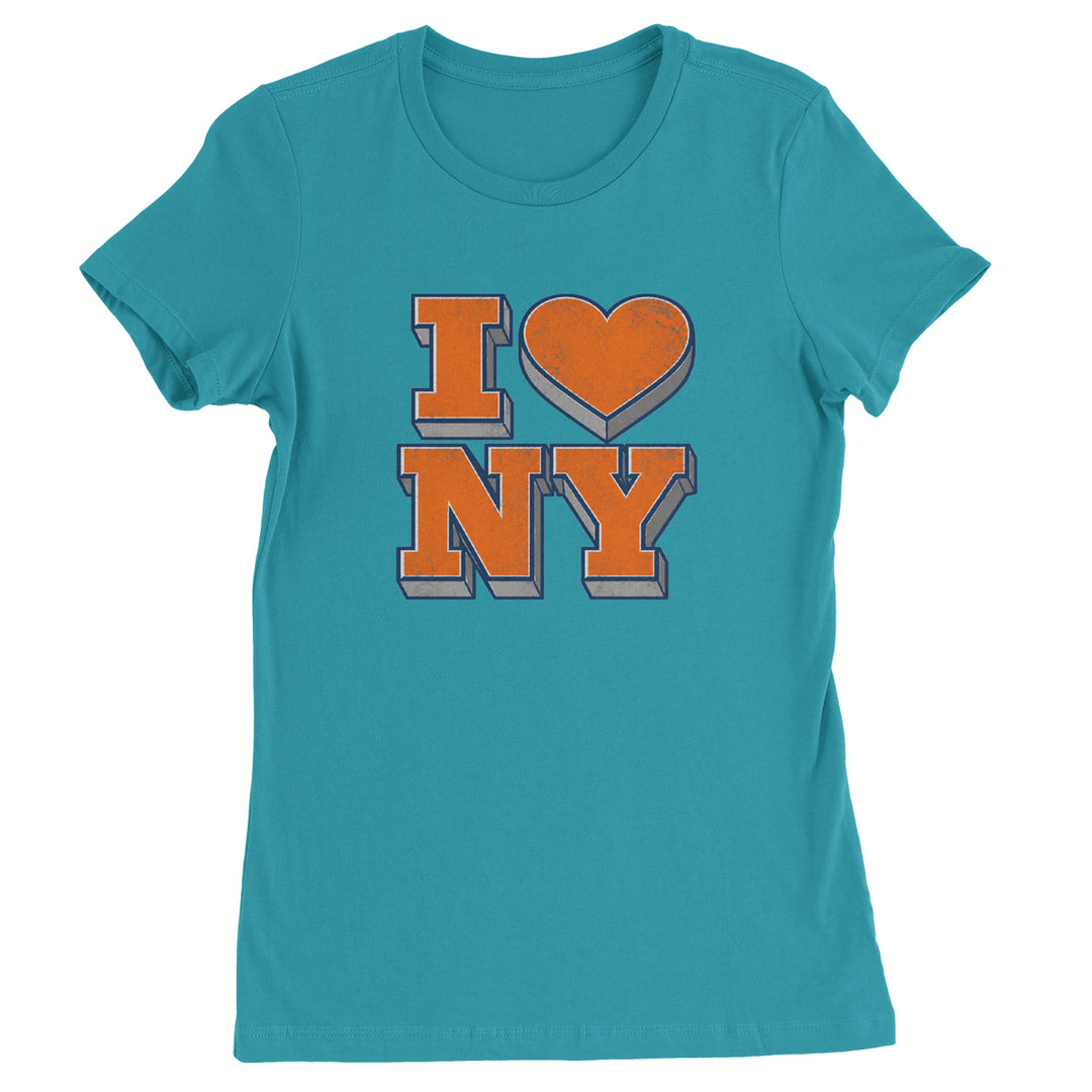 New York City Pride Heart Womens T-shirt Surf