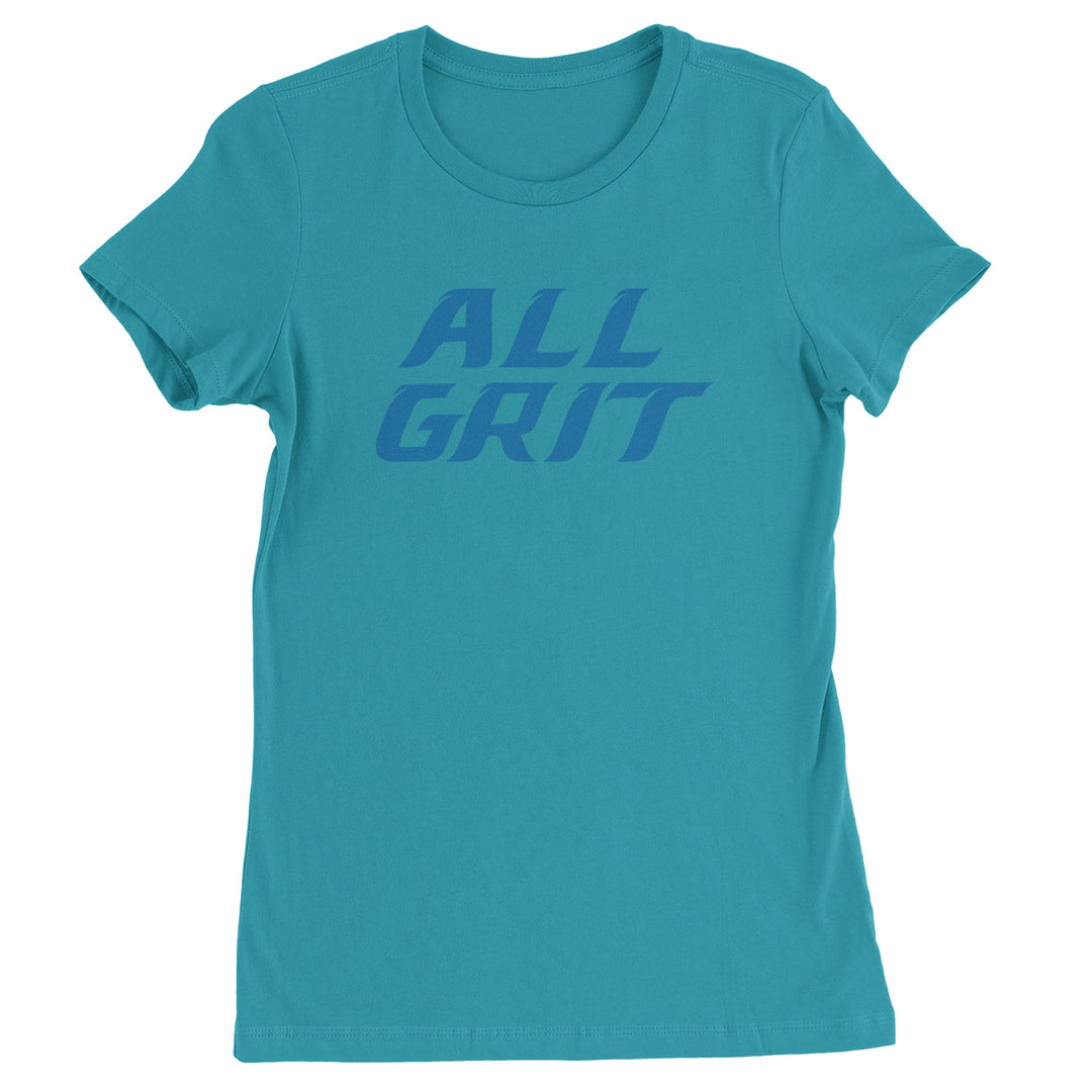 All Grit Detroit Football Womens T-shirt Surf