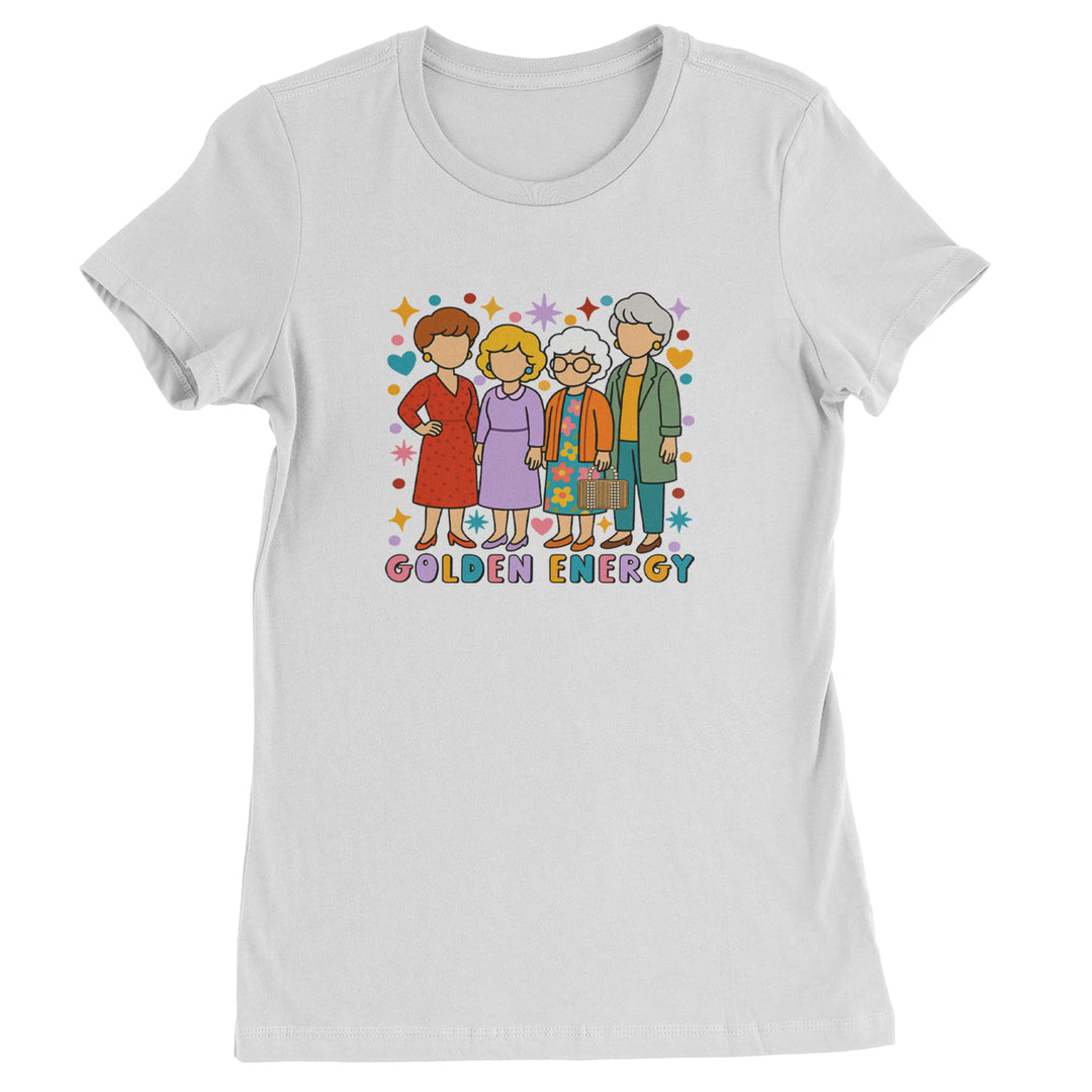 Golden Forever Golden Girls Womens T-shirt White