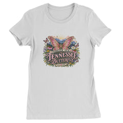 Forever Our Tennessee Butterfly Dolly Womens T-shirt White
