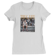 Golden Girls Thug Life Street Womens T-shirt White
