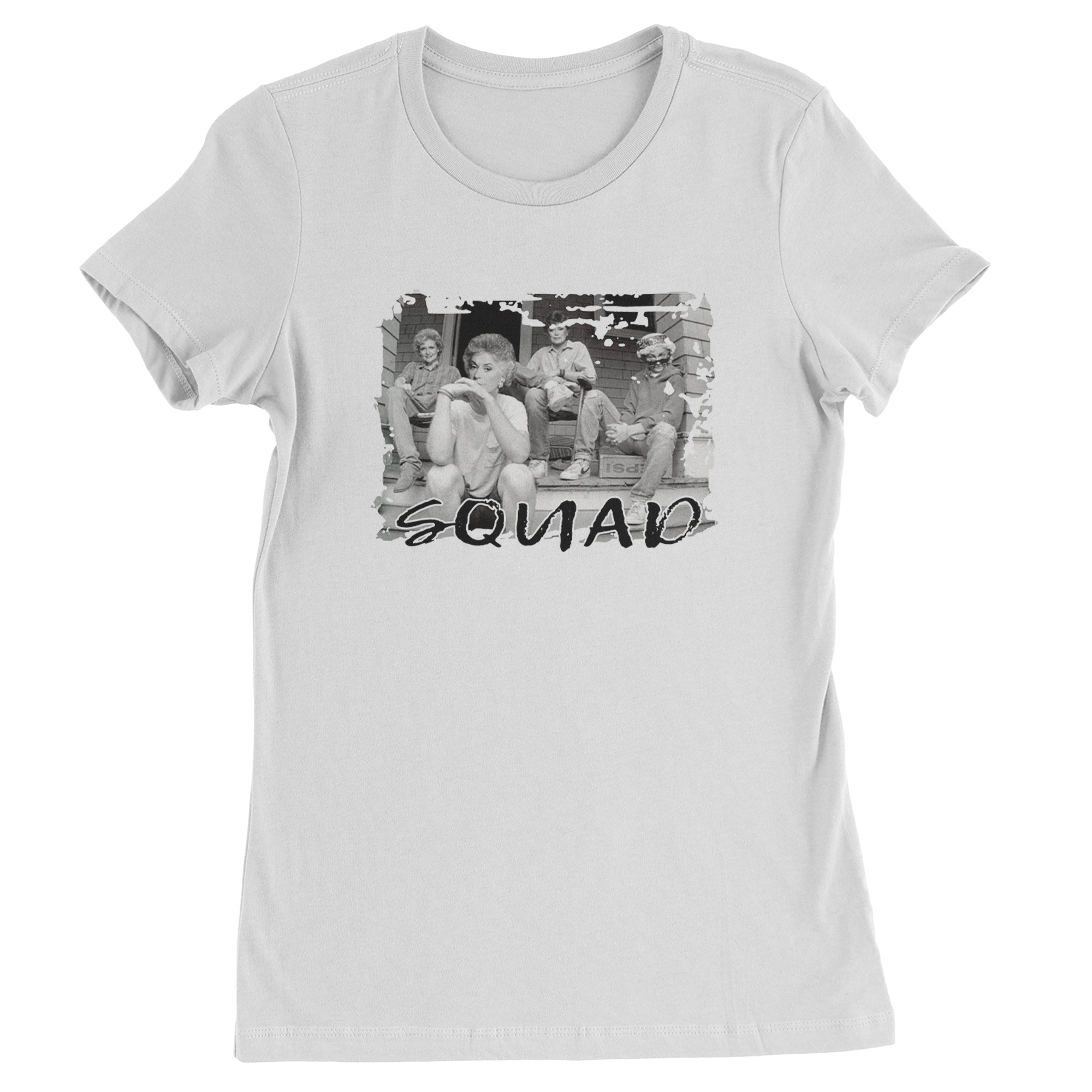 Squad Golden Girls Womens T-shirt White