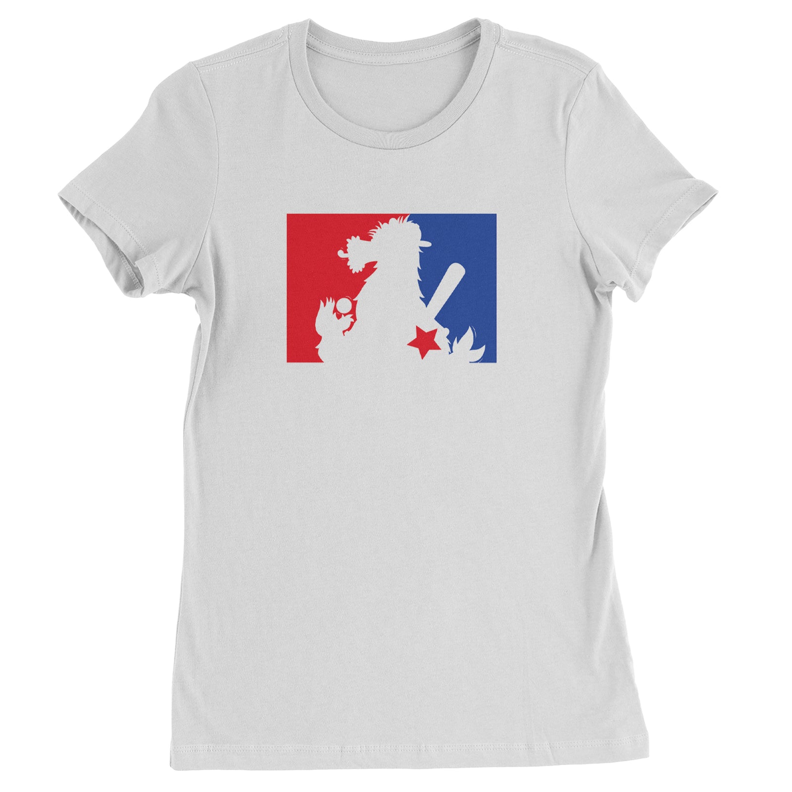 Philly Baseball Phan Womens T-shirt White