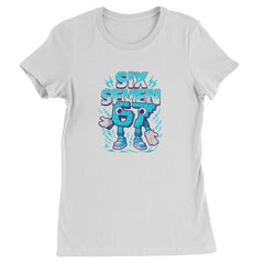67 Brainrot Meme Slang Womens T-shirt White