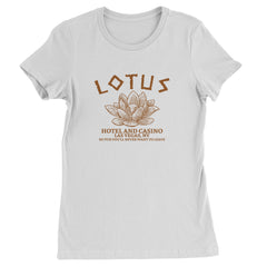 Lotus Hotel and Casino Womens T-shirt White