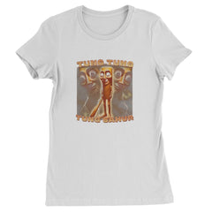 Tung Tung Tung Sahur Enforcer Womens T-shirt White