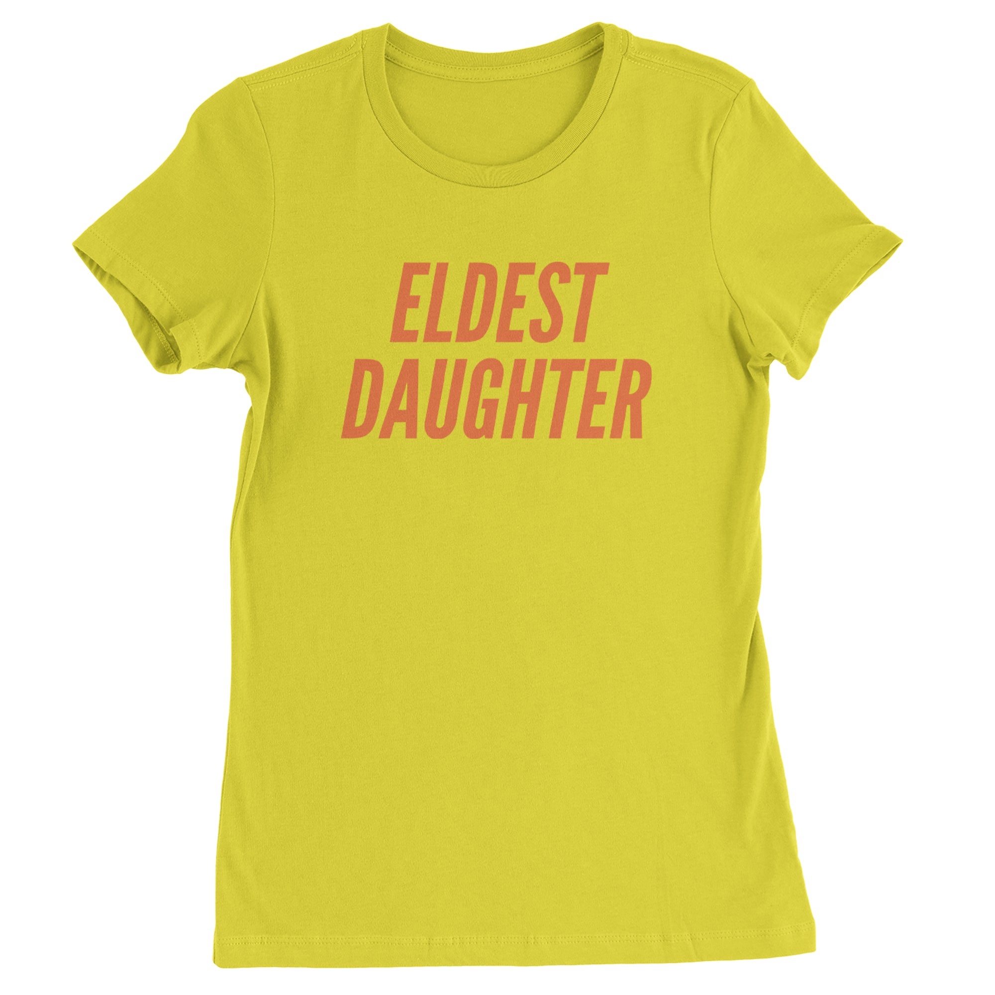 Eldest Daughter Womens T-shirt Yellow