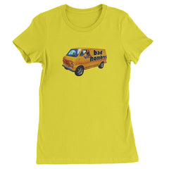 Bad Hombres Van West Chester Band Womens T-shirt Yellow