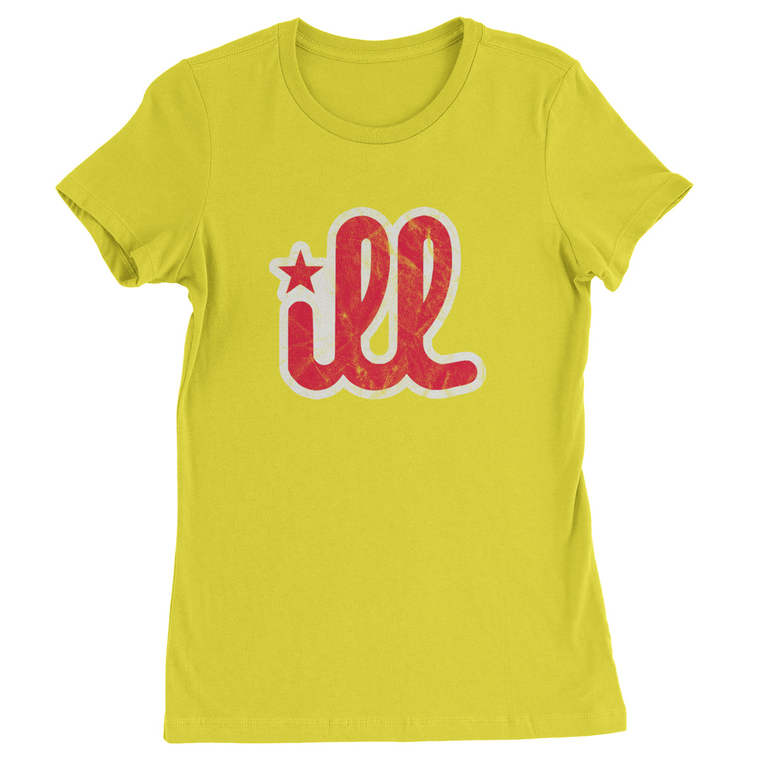 ILL Vintage It's A Philly Thing Womens T-shirt Yellow