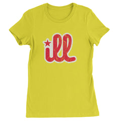 ILL Vintage It's A Philly Thing Womens T-shirt Yellow