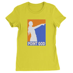 Point God Cunningham Basketball Pointing Meme  Womens T-shirt Yellow