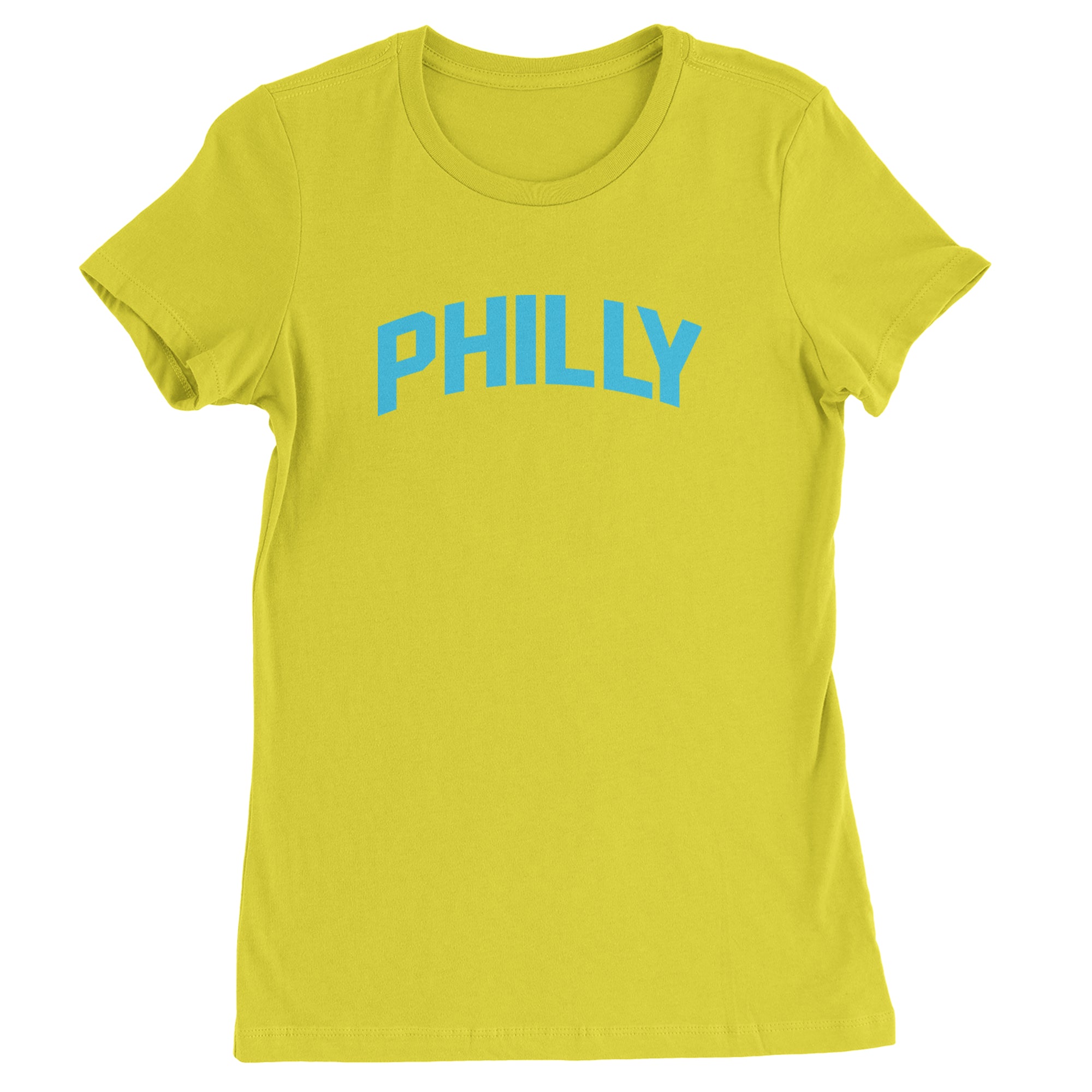 Philly Philadelphia Pride Womens T-shirt Yellow