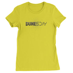 DunesDay Desert Apocolypse Womens T-shirt Yellow