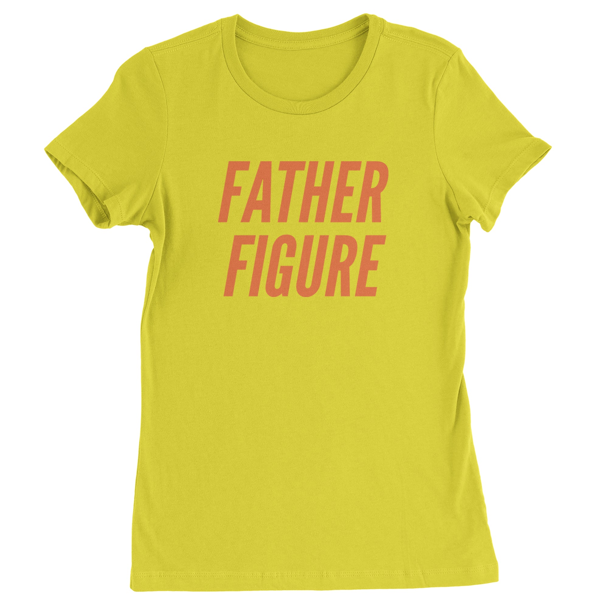 Father Figure Womens T-shirt Yellow