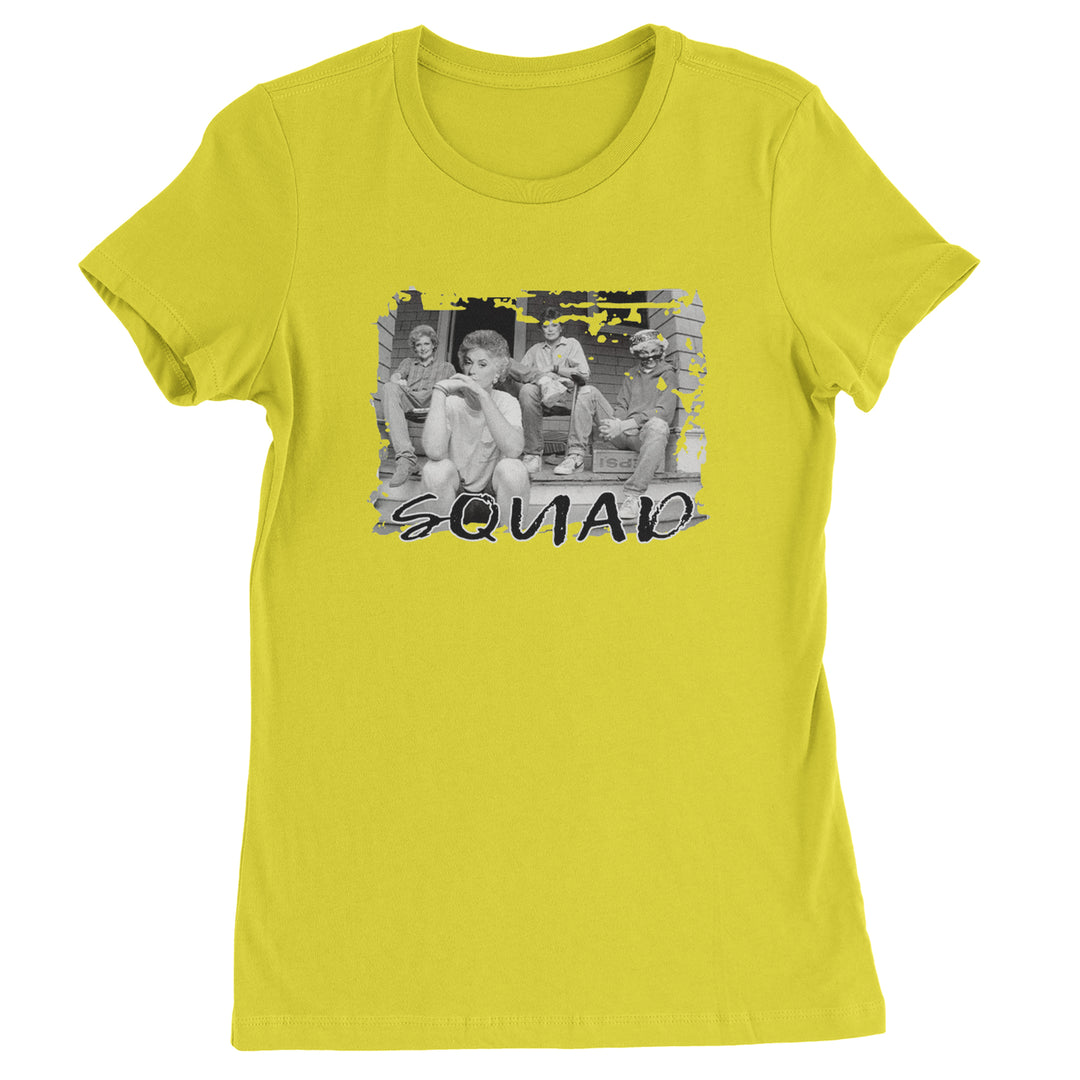 Squad Golden Girls Womens T-shirt Yellow