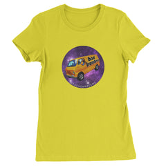 Bad Hombres Space West Chester Band Womens T-shirt Yellow