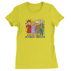 Golden Forever Golden Girls Womens T-shirt Yellow