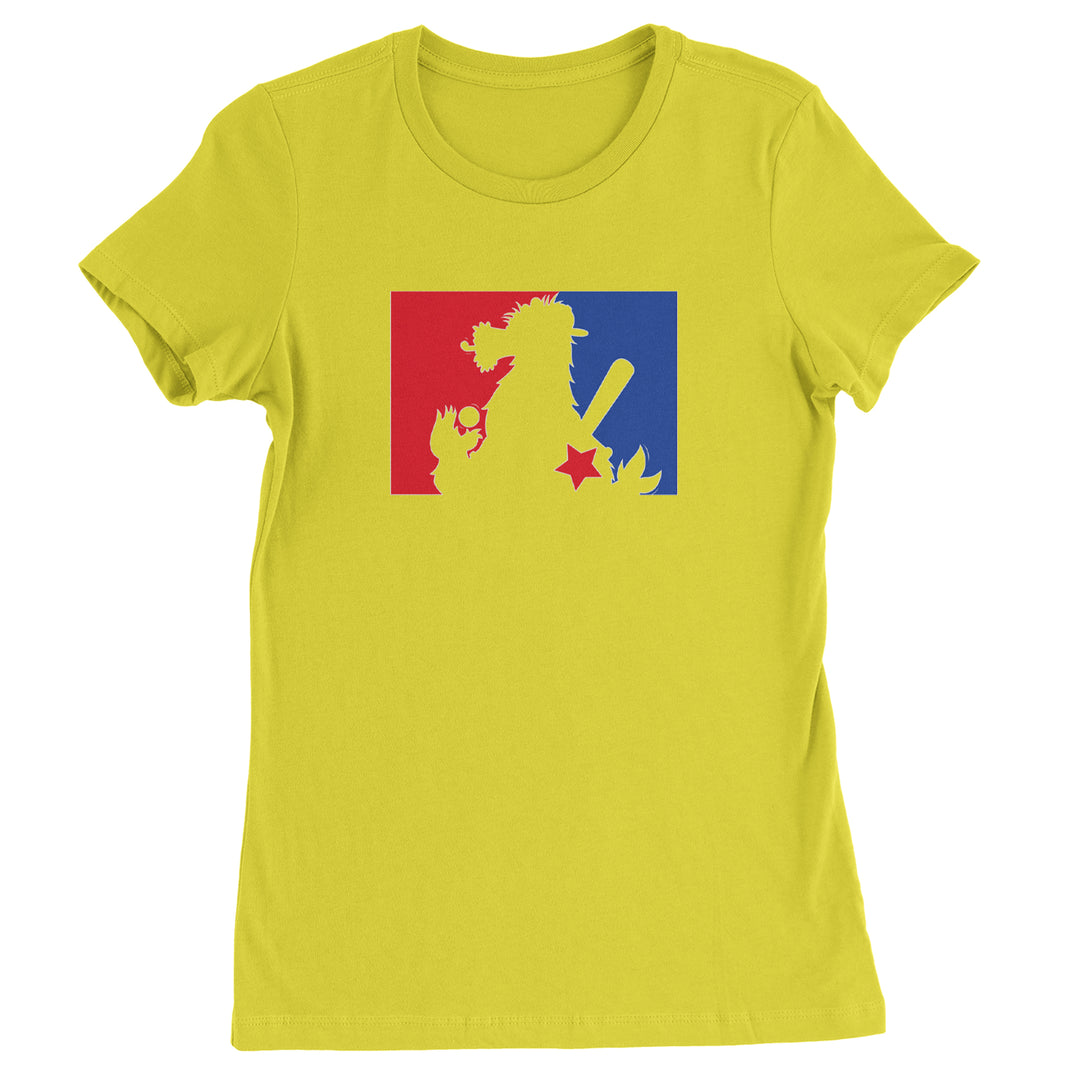 Philly Baseball Phan Womens T-shirt Yellow