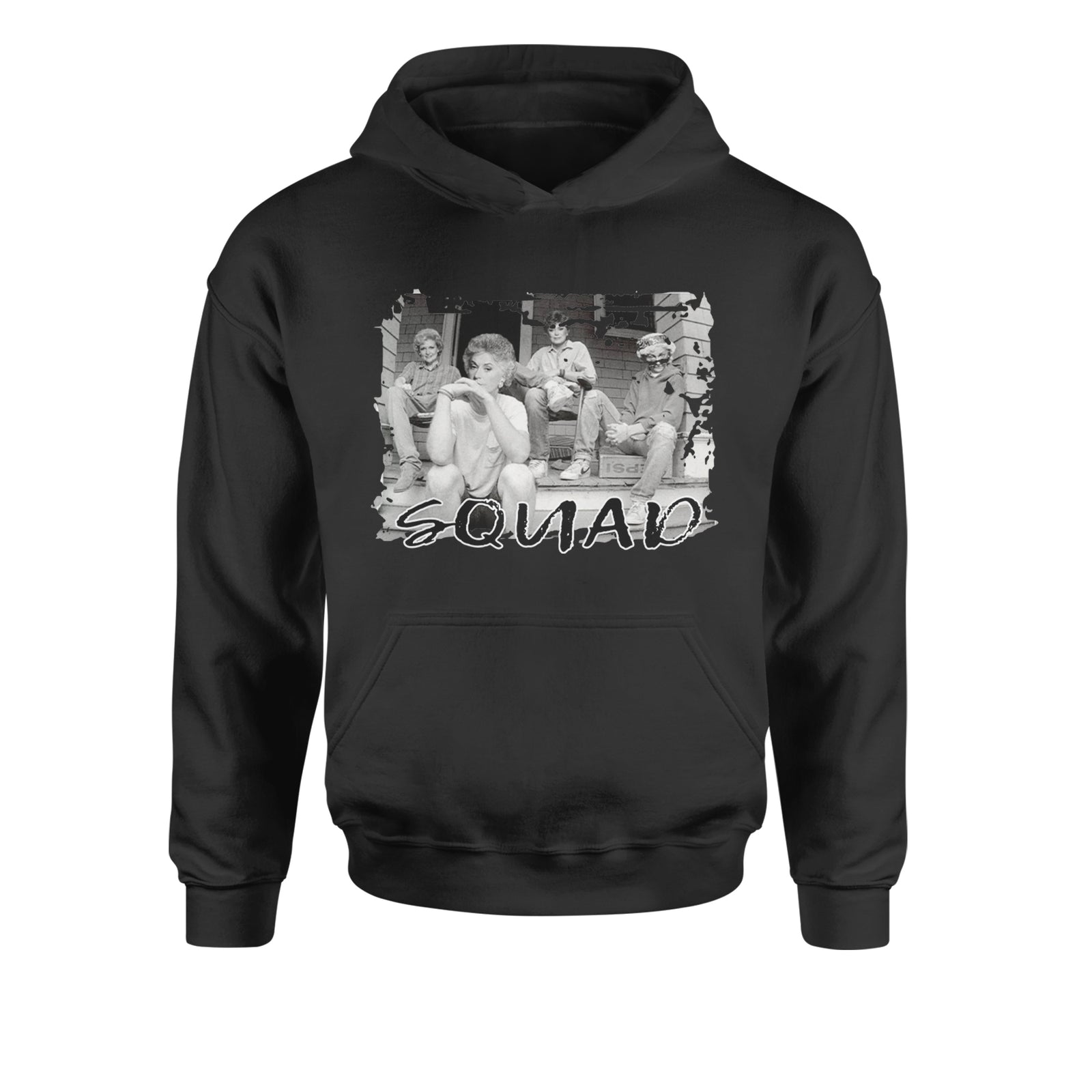 Squad Golden Girls Youth-Sized Hoodie Black