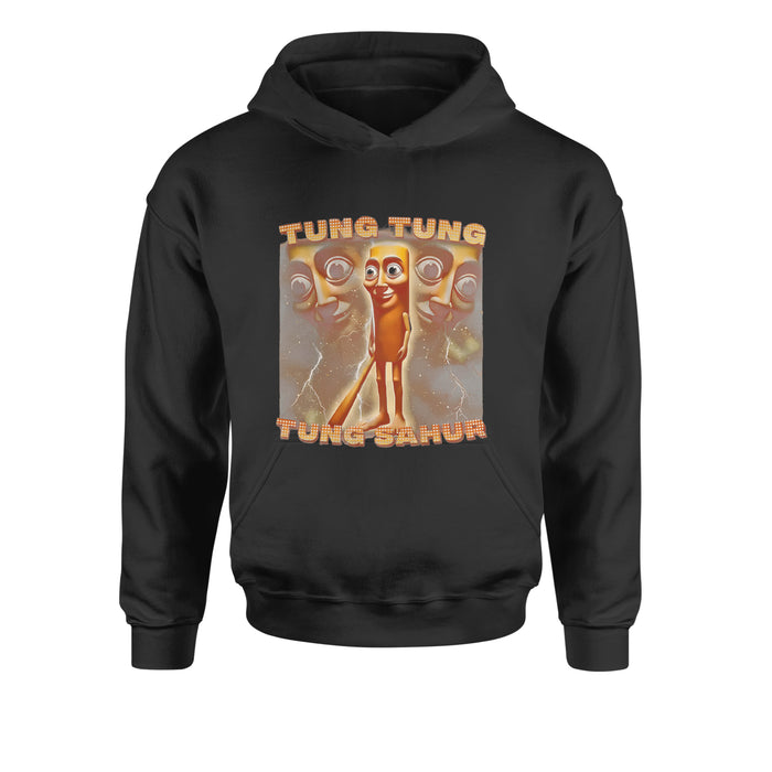 Tung Tung Tung Sahur Enforcer Youth-Sized Hoodie