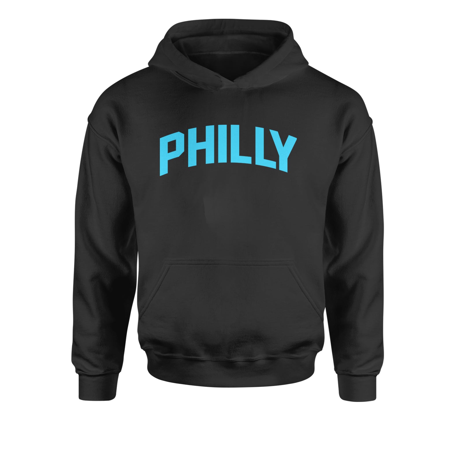 Philly Philadelphia Pride Youth-Sized Hoodie Heather Grey