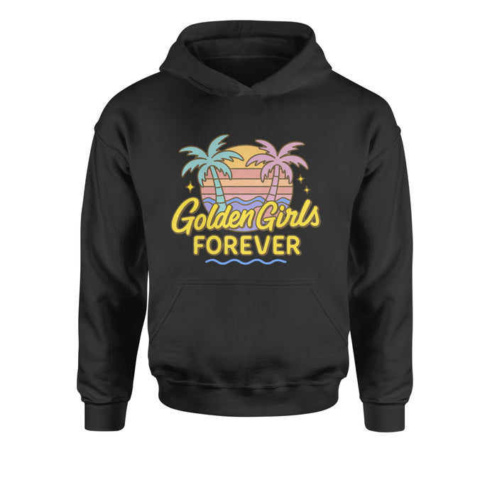 Golden Girls Forever Retro Sunset Youth-Sized Hoodie