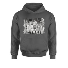 Squad Golden Girls Youth-Sized Hoodie Charcoal Grey