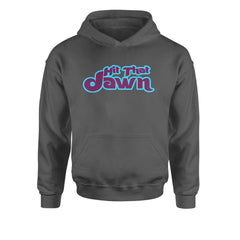 Hit That Jawn Philly Baseball Youth-Sized Hoodie Charcoal Grey