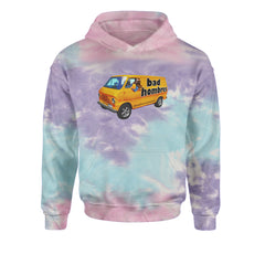 Bad Hombres Van West Chester Band Youth-Sized Hoodie Tie-Dye Cotton Candy