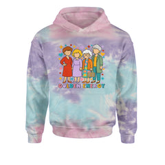 Golden Forever Golden Girls Youth-Sized Hoodie Tie-Dye Cotton Candy
