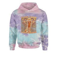 Tung Tung Tung Sahur Enforcer Youth-Sized Hoodie Tie-Dye Cotton Candy