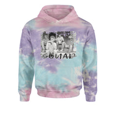 Squad Golden Girls Youth-Sized Hoodie Tie-Dye Cotton Candy