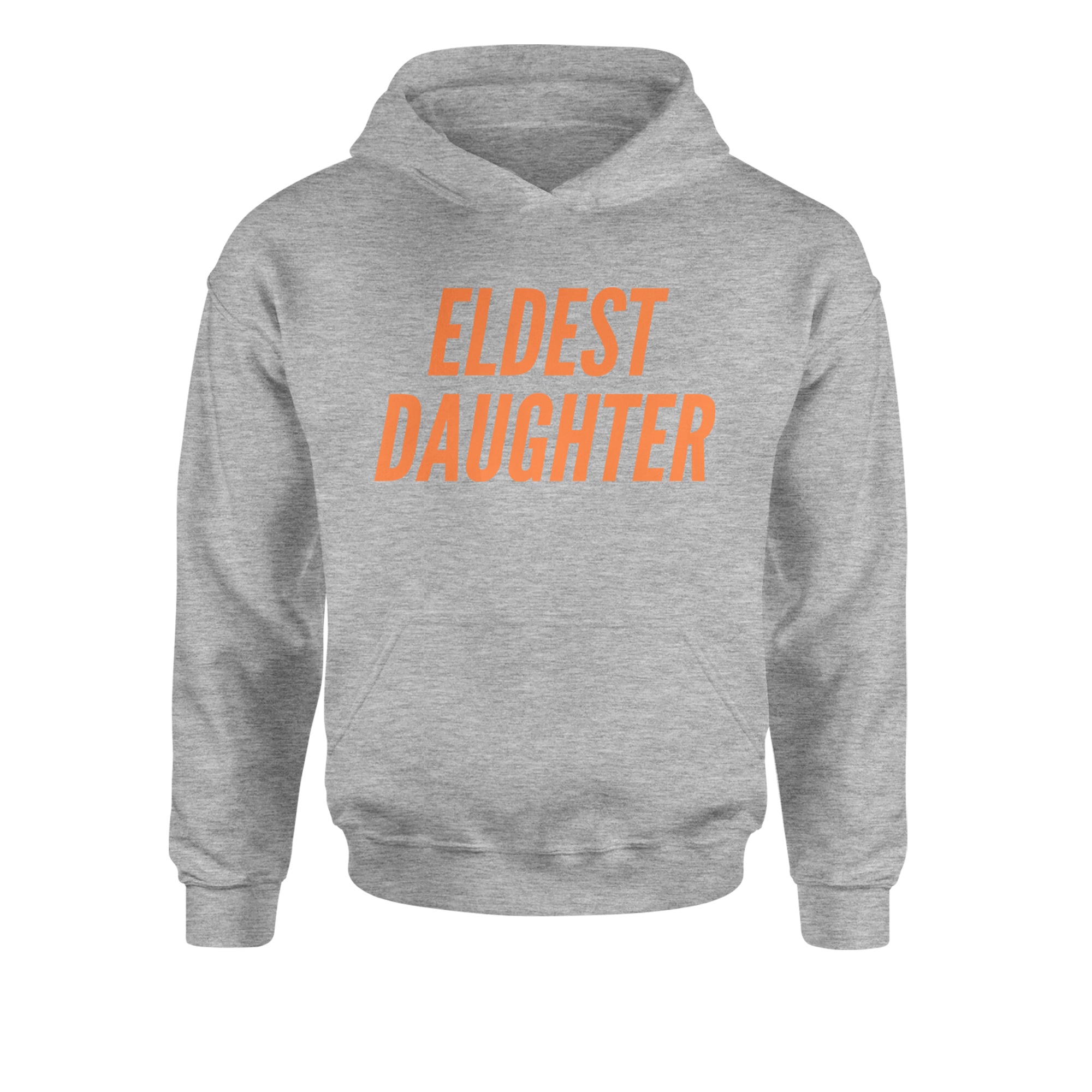 Eldest Daughter Youth-Sized Hoodie Heather Grey