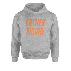 Father Figure Youth-Sized Hoodie Heather Grey