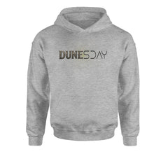 DunesDay Desert Apocolypse Youth-Sized Hoodie Heather Grey