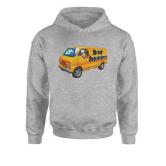 Bad Hombres Van West Chester Band Youth-Sized Hoodie Heather Grey