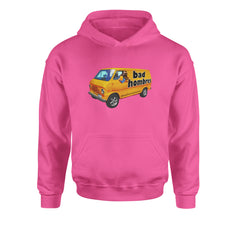 Bad Hombres Van West Chester Band Youth-Sized Hoodie Hot Pink