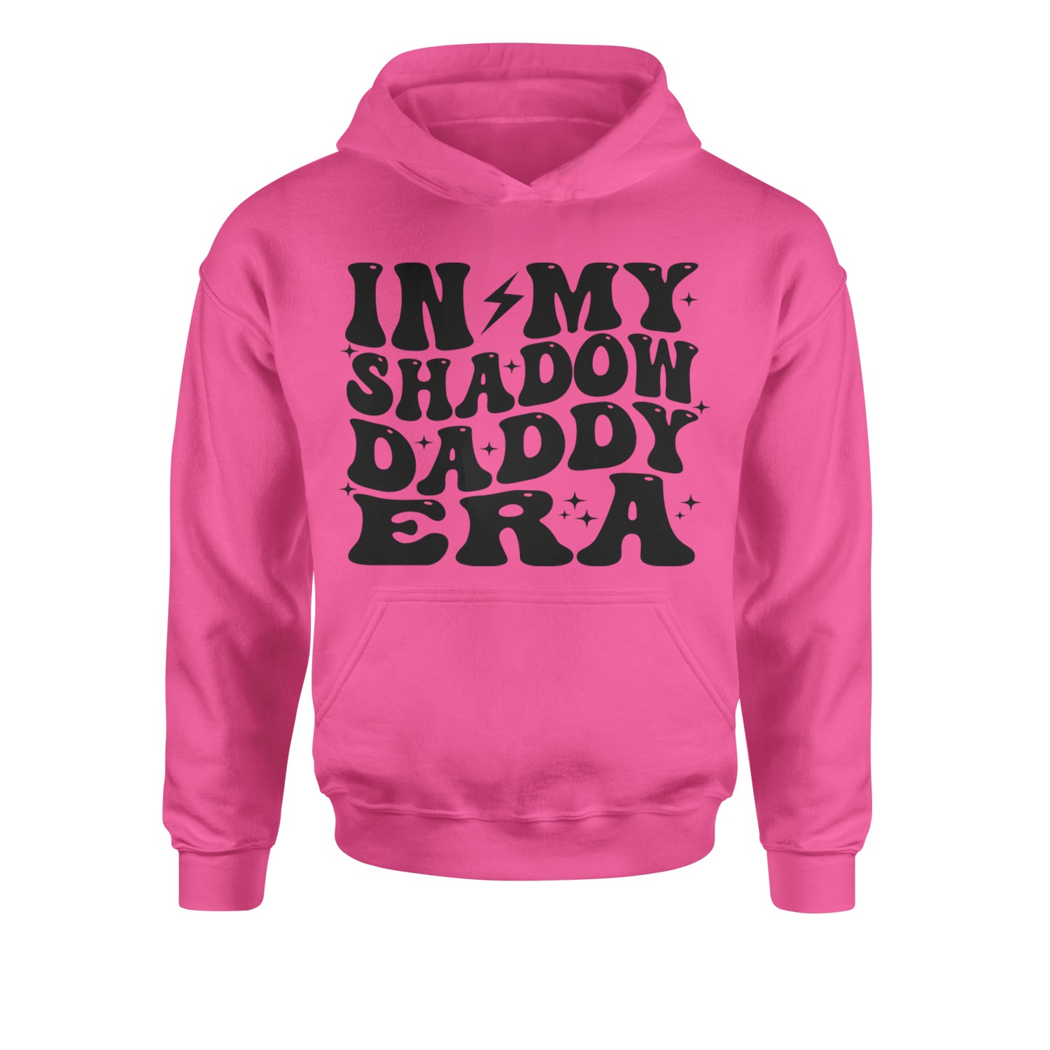 In My Shadow Daddy Era Romantasy Youth-Sized Hoodie Heather Grey