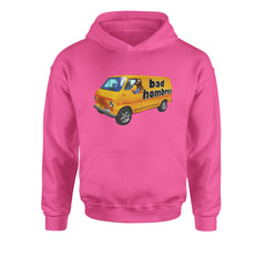 Bad Hombres Van West Chester Band Youth-Sized Hoodie Hot Pink