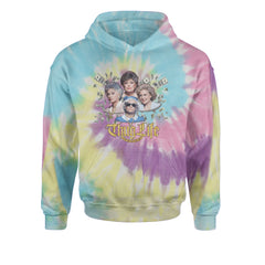 Golden Chain Thug Life Girls Youth-Sized Hoodie Tie-Dye Jelly Bean