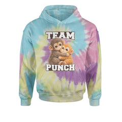 Team Punch Panchi-kun Monkey Youth-Sized Hoodie Tie-Dye Jelly Bean