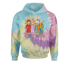 Golden Forever Golden Girls Youth-Sized Hoodie Tie-Dye Jelly Bean