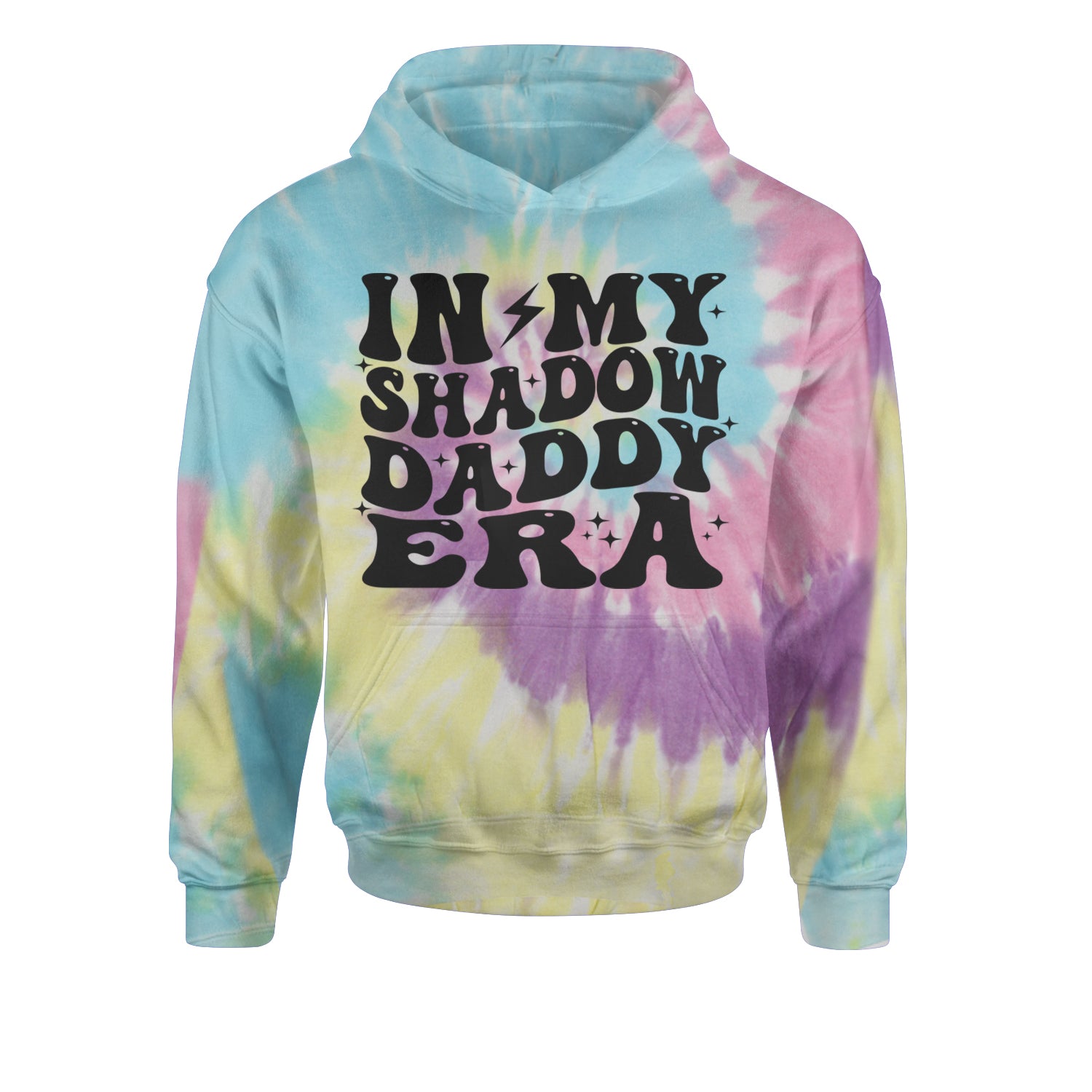 In My Shadow Daddy Era Romantasy Youth-Sized Hoodie Tie-Dye Jelly Bean