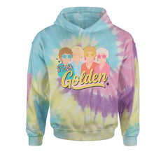Stay Golden Girls Retro Youth-Sized Hoodie Tie-Dye Jelly Bean